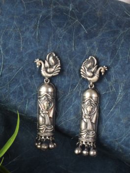 Antique  Finish  Brass  Ghoonghroo   Earring