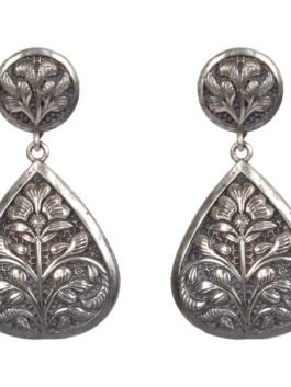Antique  Finish  Brass   Earring
